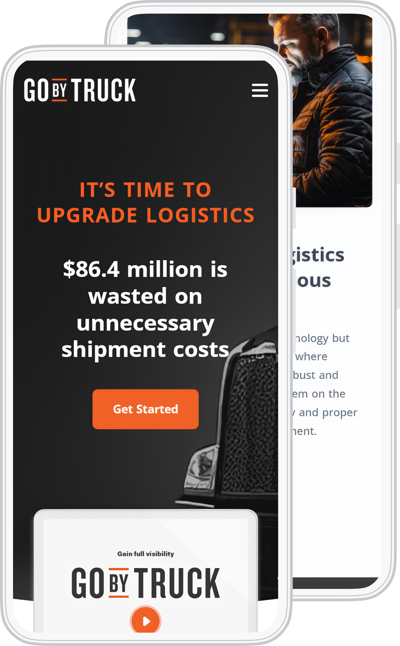 Phone mockup preview