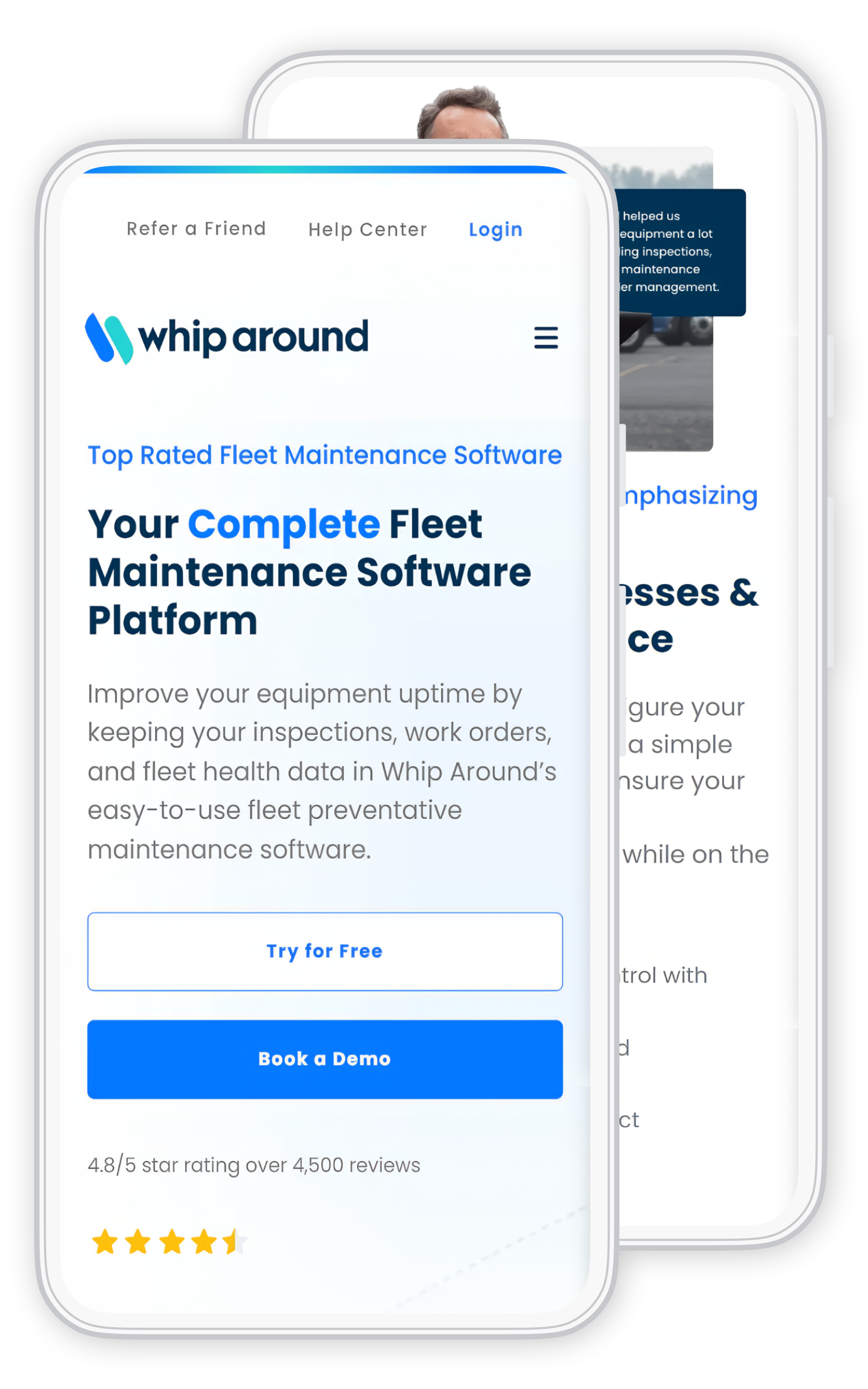 Phone mockup preview