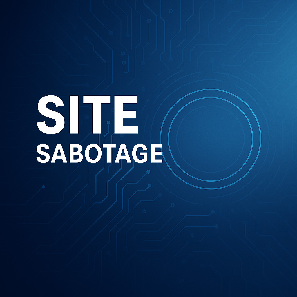 Site Sabotage