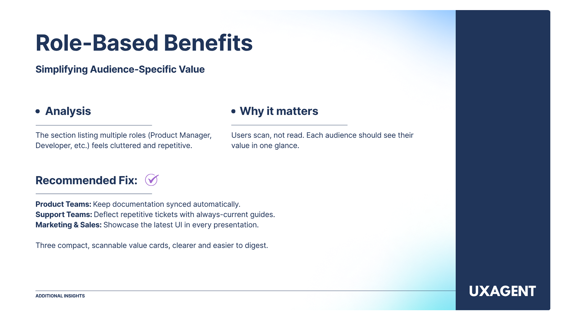 Free UX Analysis Report - Inner Page - 2