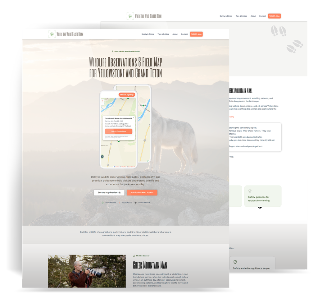 Where the wild beasts roam - Desing File